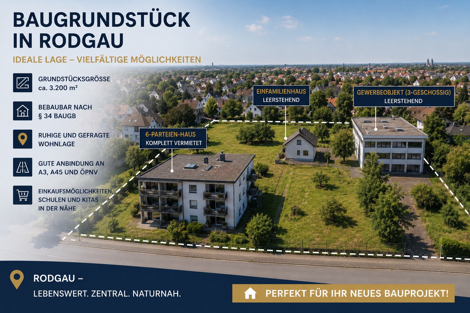 Baugrundstück in begehrter Wohnlage Baugrundstück in begehrter Wohnlage
