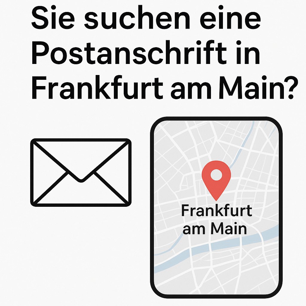 Ihre Postadresse in Frankfurt am Main Ihre Postadresse in Frankfurt am Main
