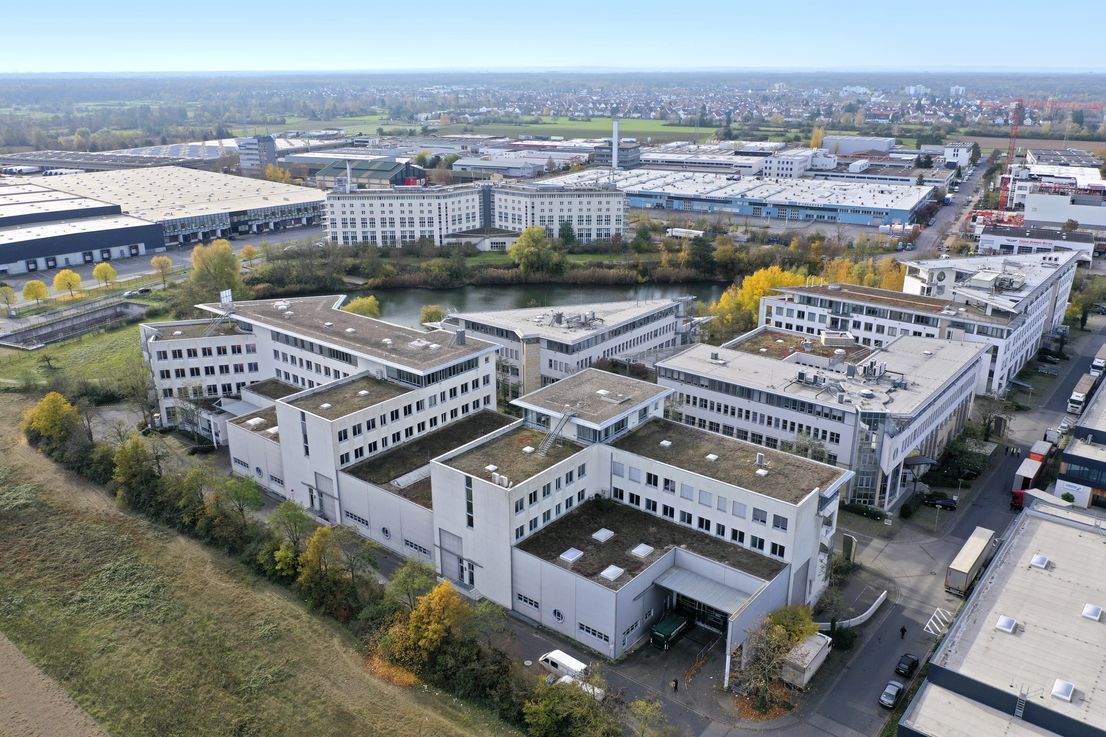 Moderner Business Park in Mörfelden-Walldorf Moderner Business Park in Mörfelden-Walldorf