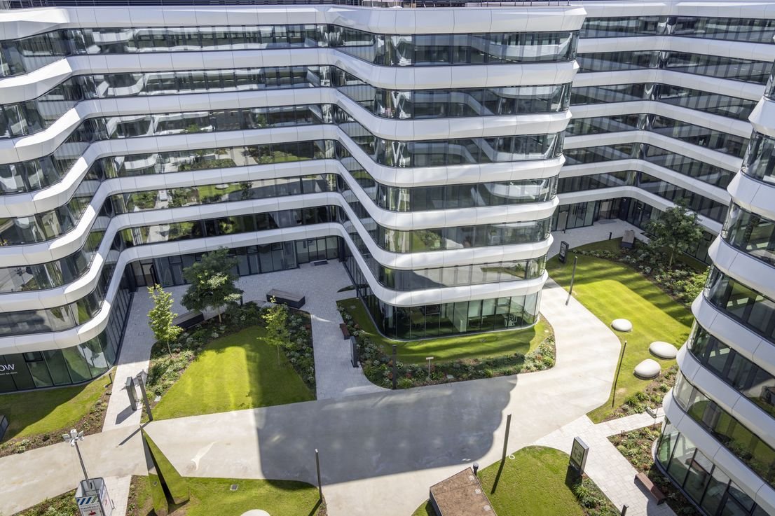 Repräsentativer Büroneubau - Gateway Gardens Repräsentativer Büroneubau - Gateway Gardens