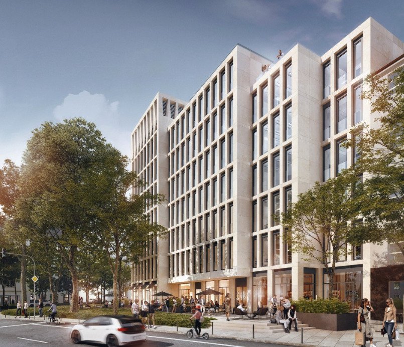 Repräsentativer Neubau in der Frankfurter Innenstadt Repräsentativer Neubau in der Frankfurter Innenstadt