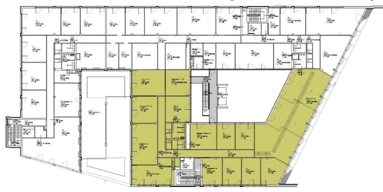 1.Obergeschoss ca. 681 m² 