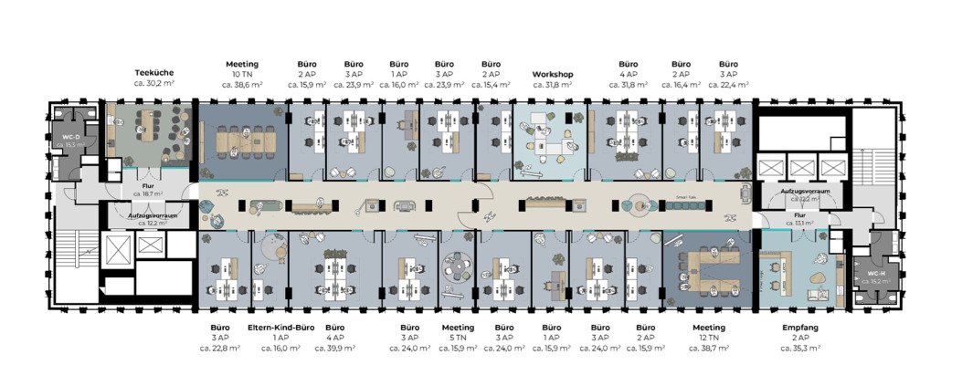 Musterplanung verzimmert